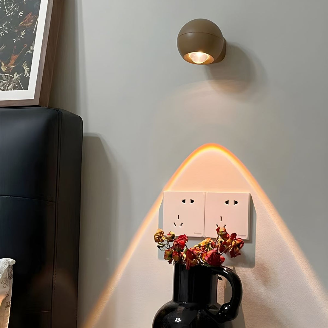 Rechargeable Modern Magnetic Wall Lamp with Warm Light