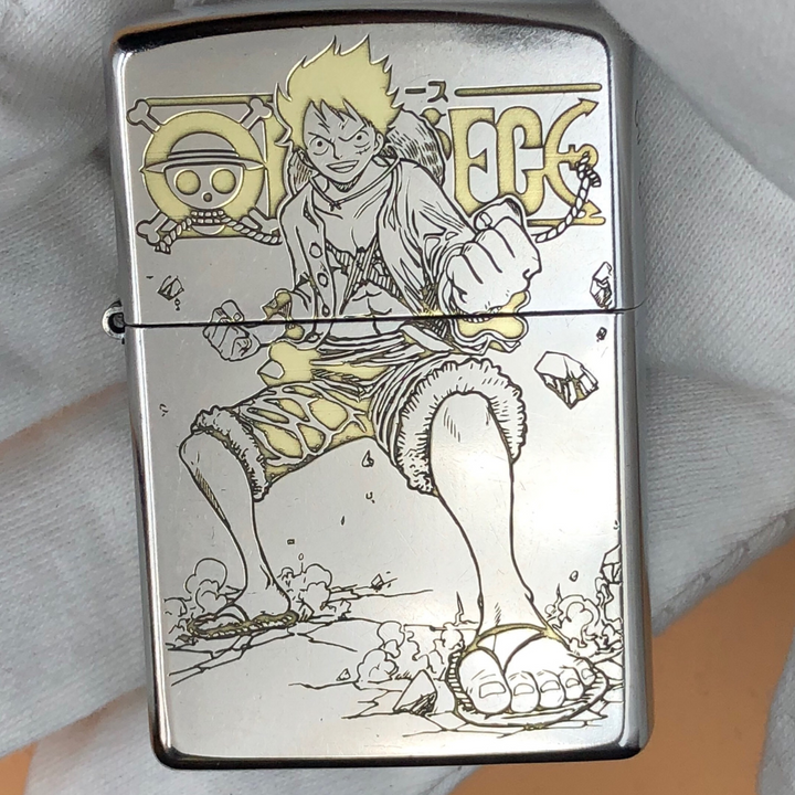 Genuine Zippo L.u.ff.y – 2-Sided Deep Engraved On.e Pie.ce Lighter