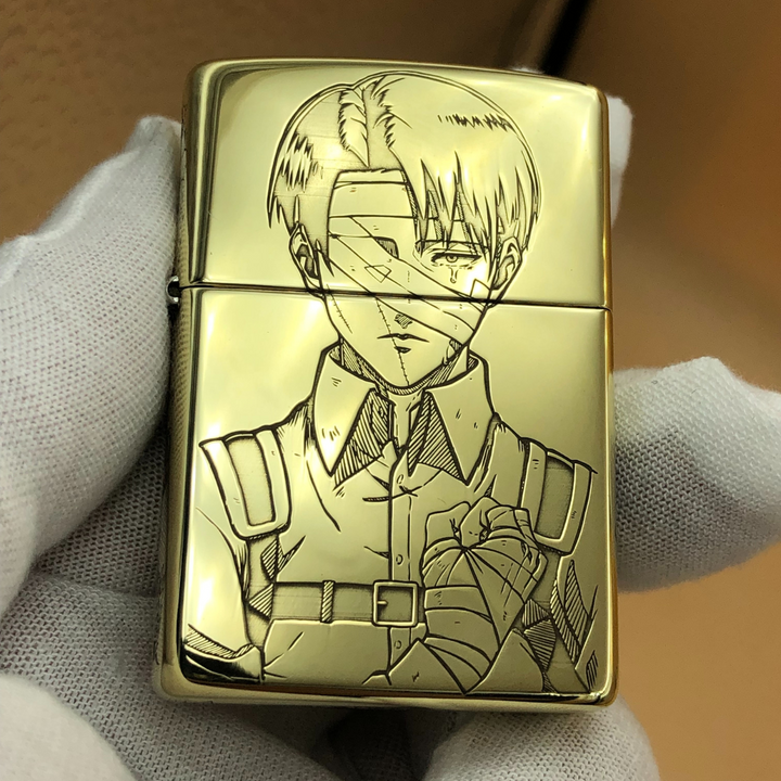 Attack on Titan Levi & Erwin Memorial Zippo – Limited Edition (1 of 100)