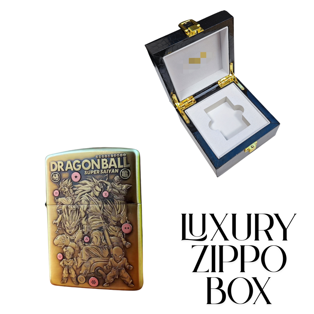 Dragon Ball 3D Relief Zippo Lighter - Collectible Anime Design for Fans