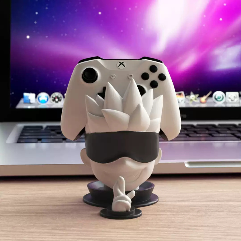 Jujutsu Kaisen Gojo Satoru Gaming Controller Holder – Perfect for PS5, Xbox, and Nintendo Switch