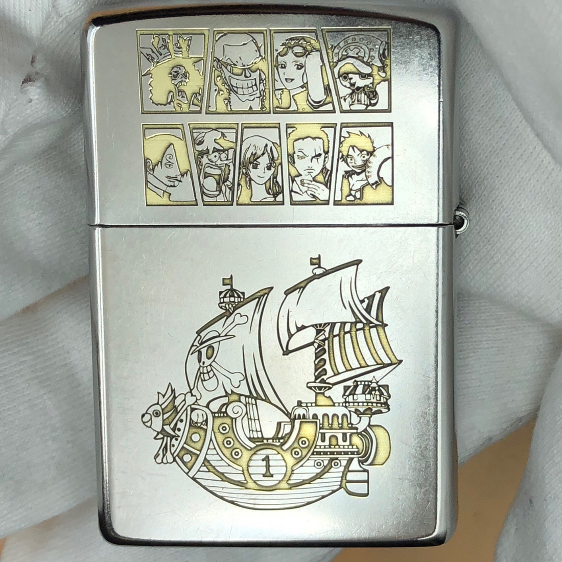 Genuine Zippo L.u.ff.y – 2-Sided Deep Engraved On.e Pie.ce Lighter