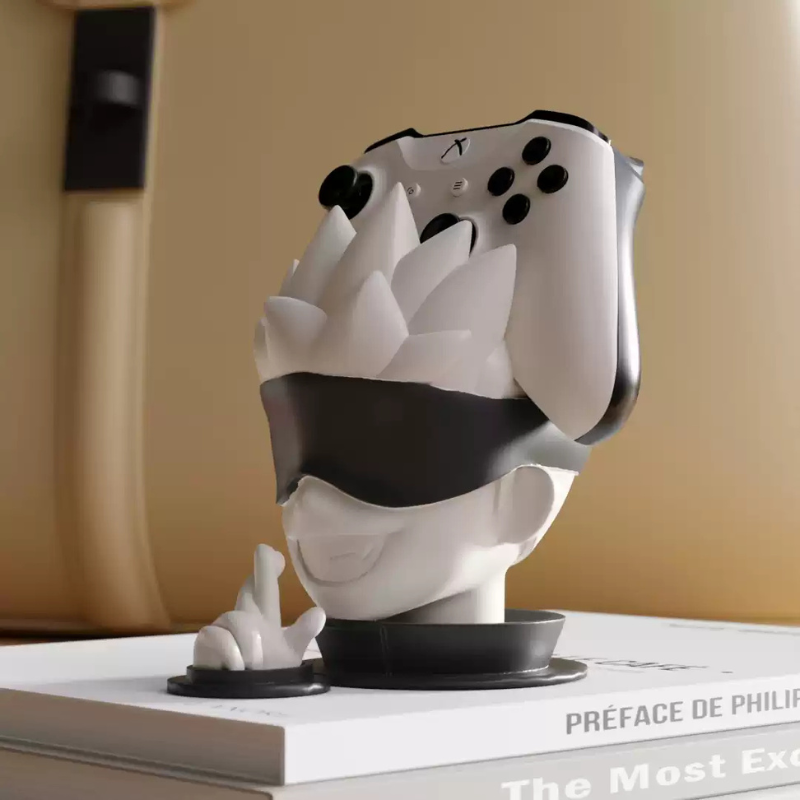 Jujutsu Kaisen Gojo Satoru Gaming Controller Holder – Perfect for PS5, Xbox, and Nintendo Switch