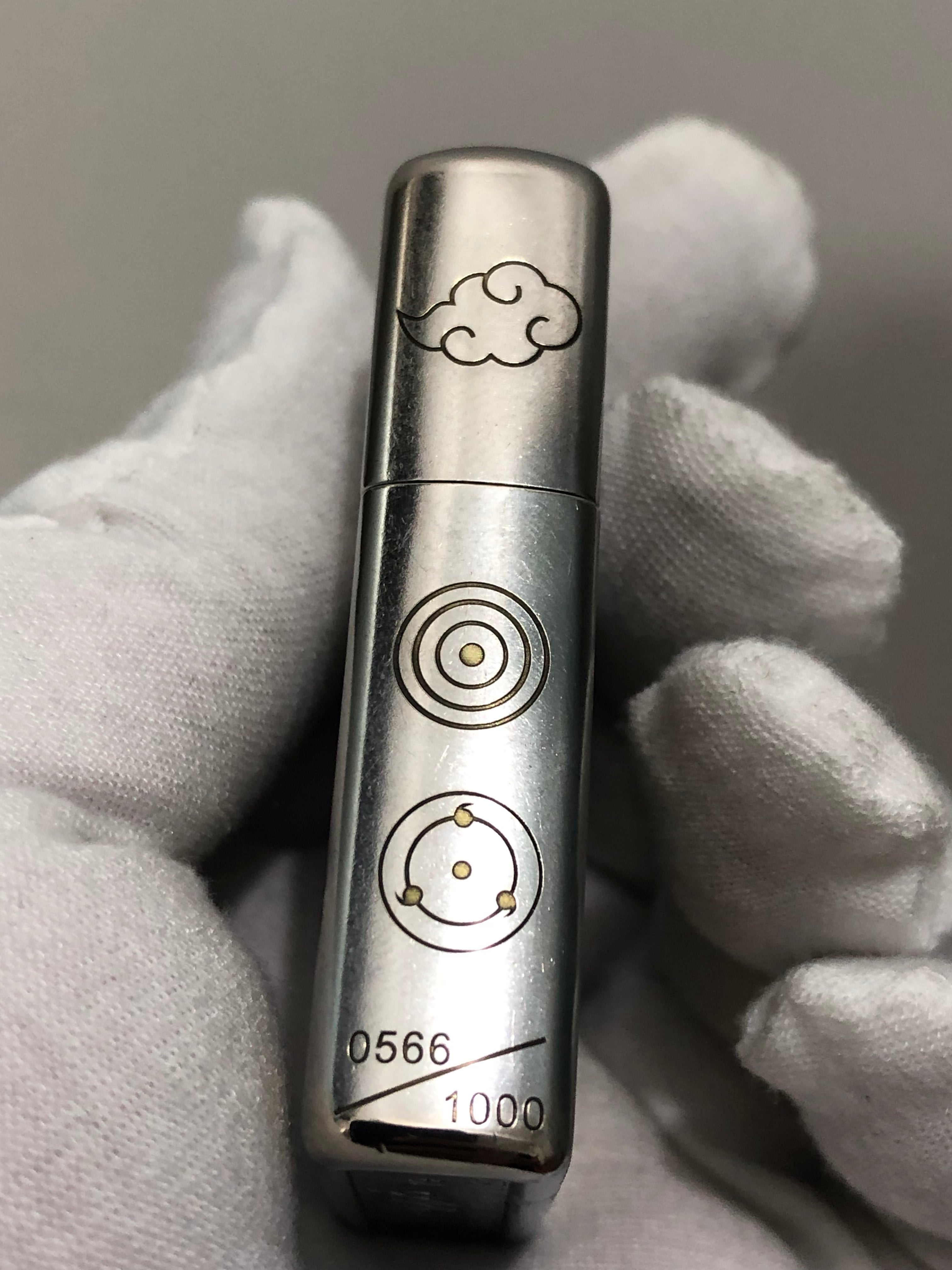 Pain Zippo Lighter - Deep Engraved Silver Brushed Anime Collectible Gift