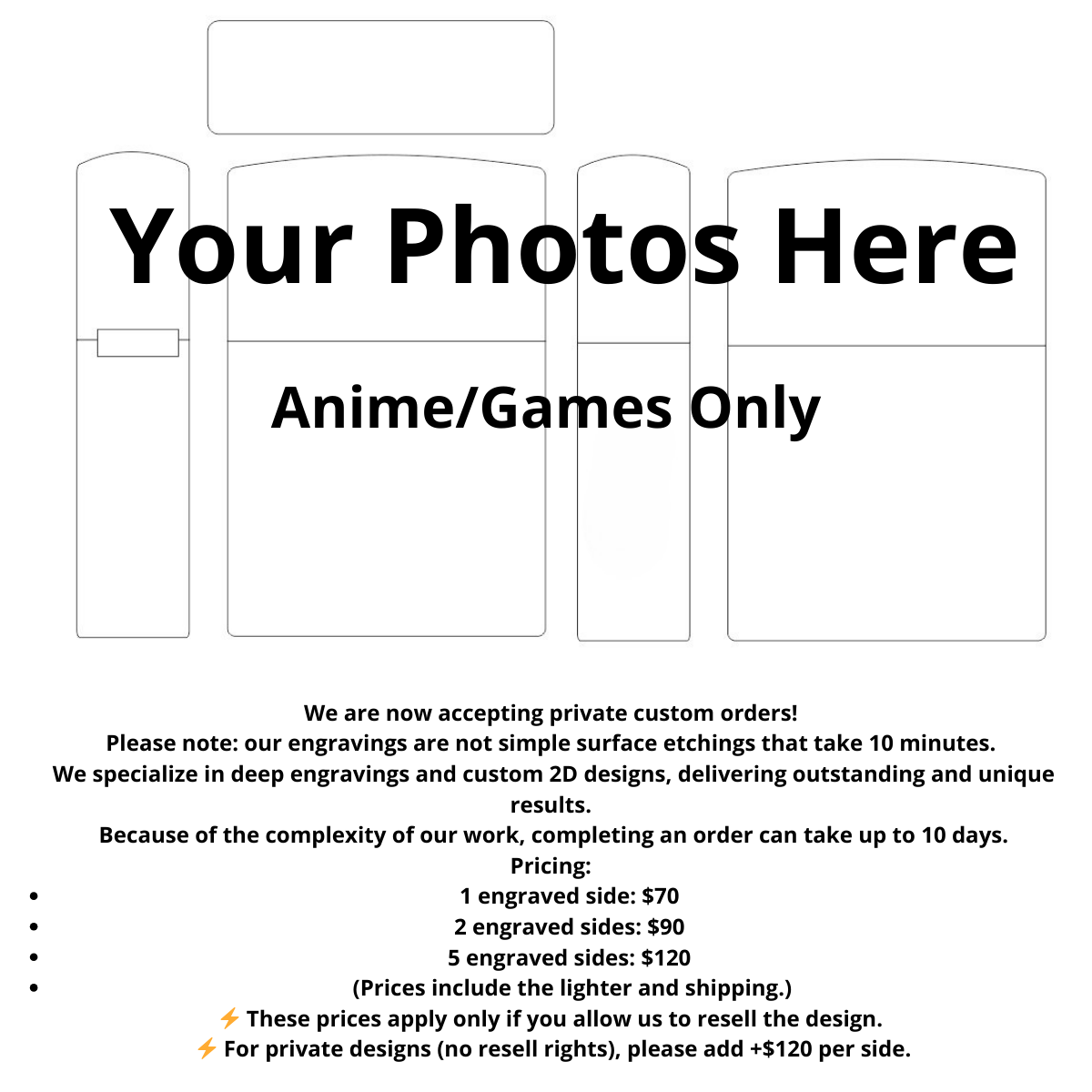 Private Customization Made-to-Order Lighter – Moklax®