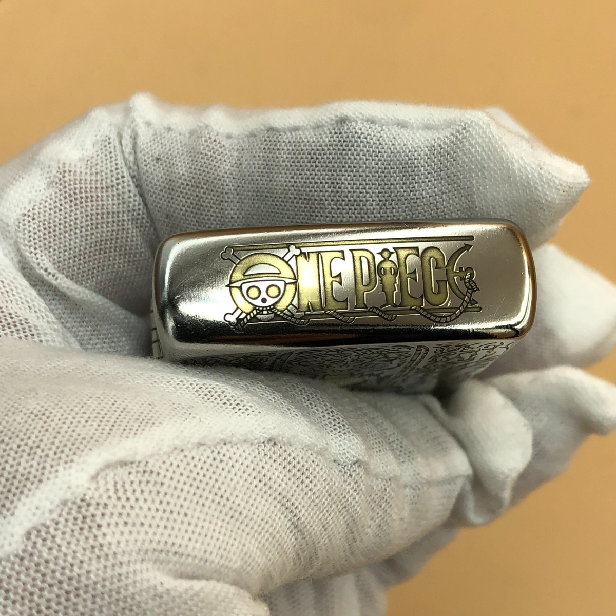 Original Zippo Lighter Roronoa Zoro – Deep 5-Sided Engraving, One Piece Design – Street Chrome