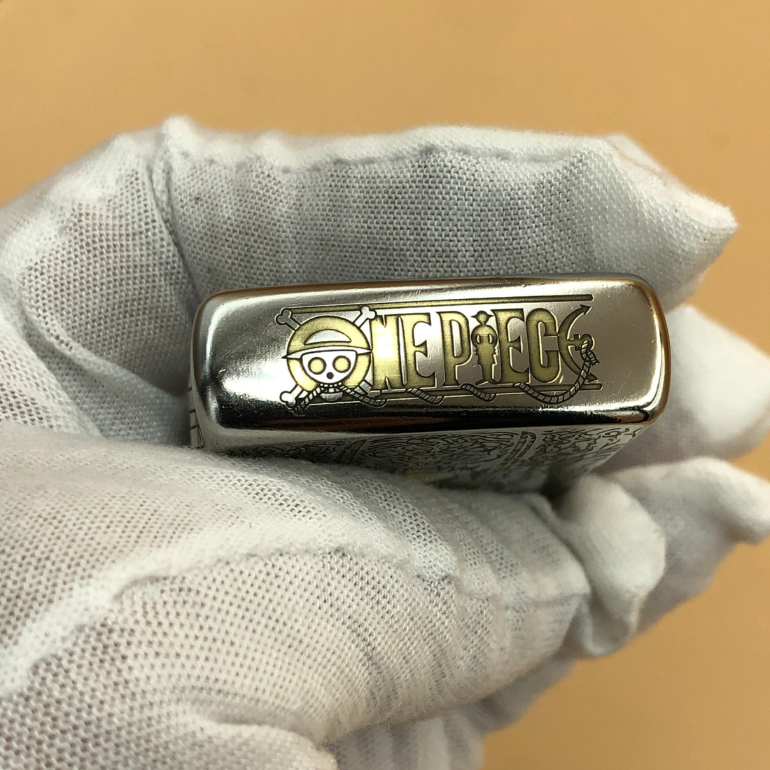 Original Zippo Lighter Roronoa Zoro – Deep 5-Sided Engraving, One Piece Design – Street Chrome