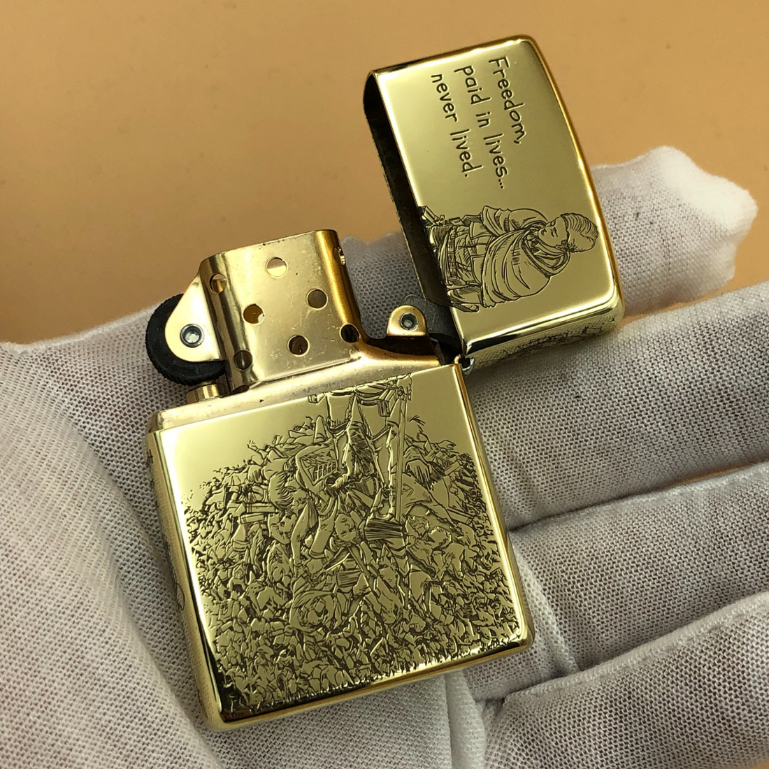 Attack on Titan Levi & Erwin Memorial Zippo – Limited Edition (1 of 100)