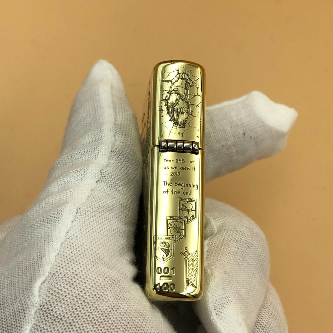 Attack on Titan Levi & Erwin Memorial Zippo – Limited Edition (1 of 100)