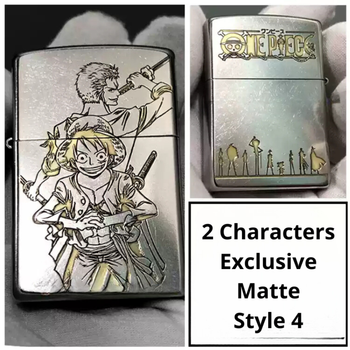 O.n.e Pi.e.c.e Zippo Collection – Exclusive Custom Design for Fans