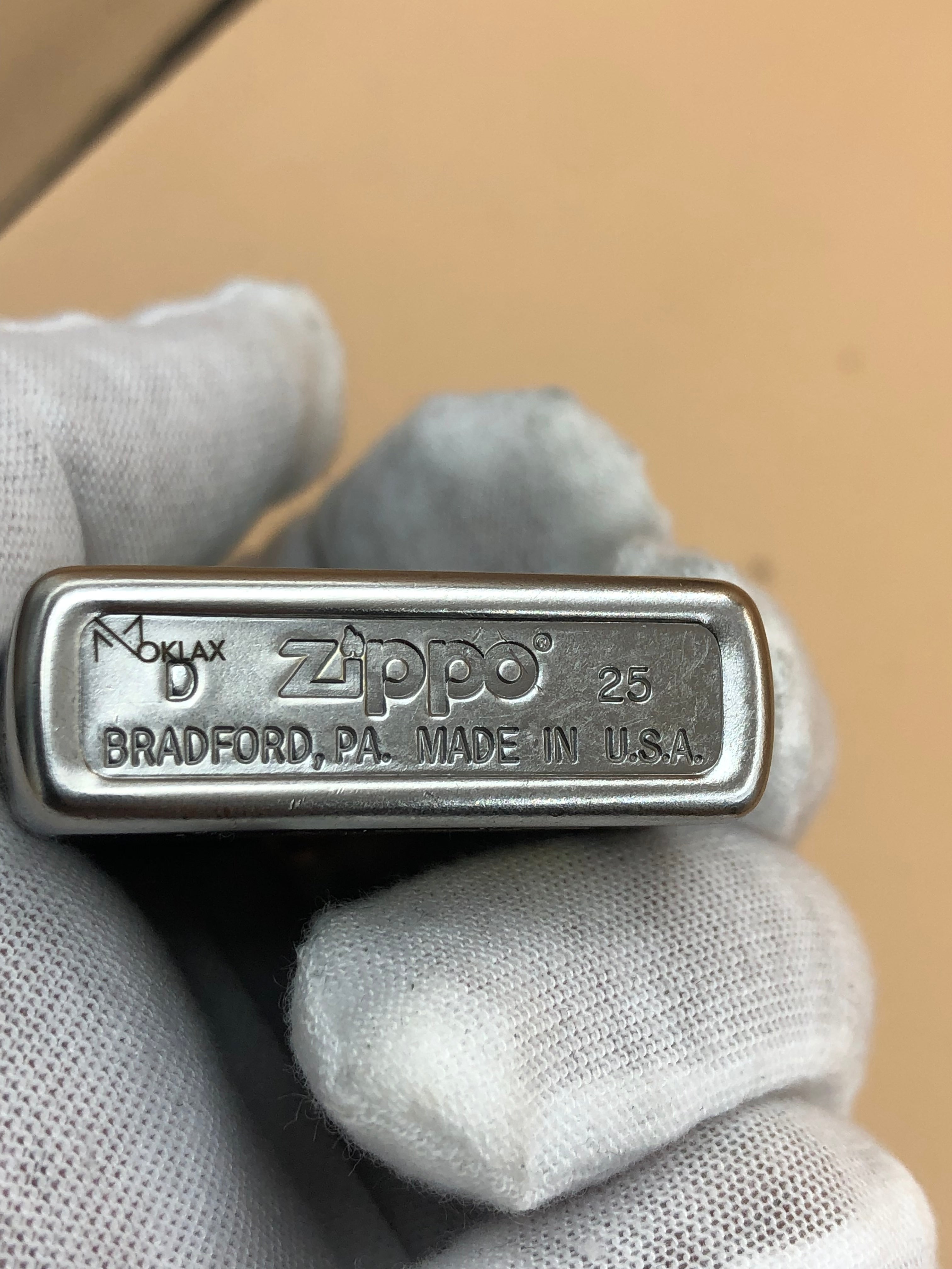 Custom Zippo Lighter – Shikamaru Nara Design | Deep Engraving, Natural Gold Polish | Anime | Street Chrome 207 | Made in USA