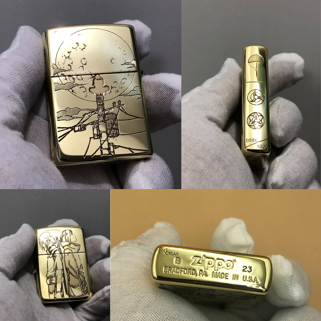 Itachi & Sasuke Uchiha Zippo Lighter