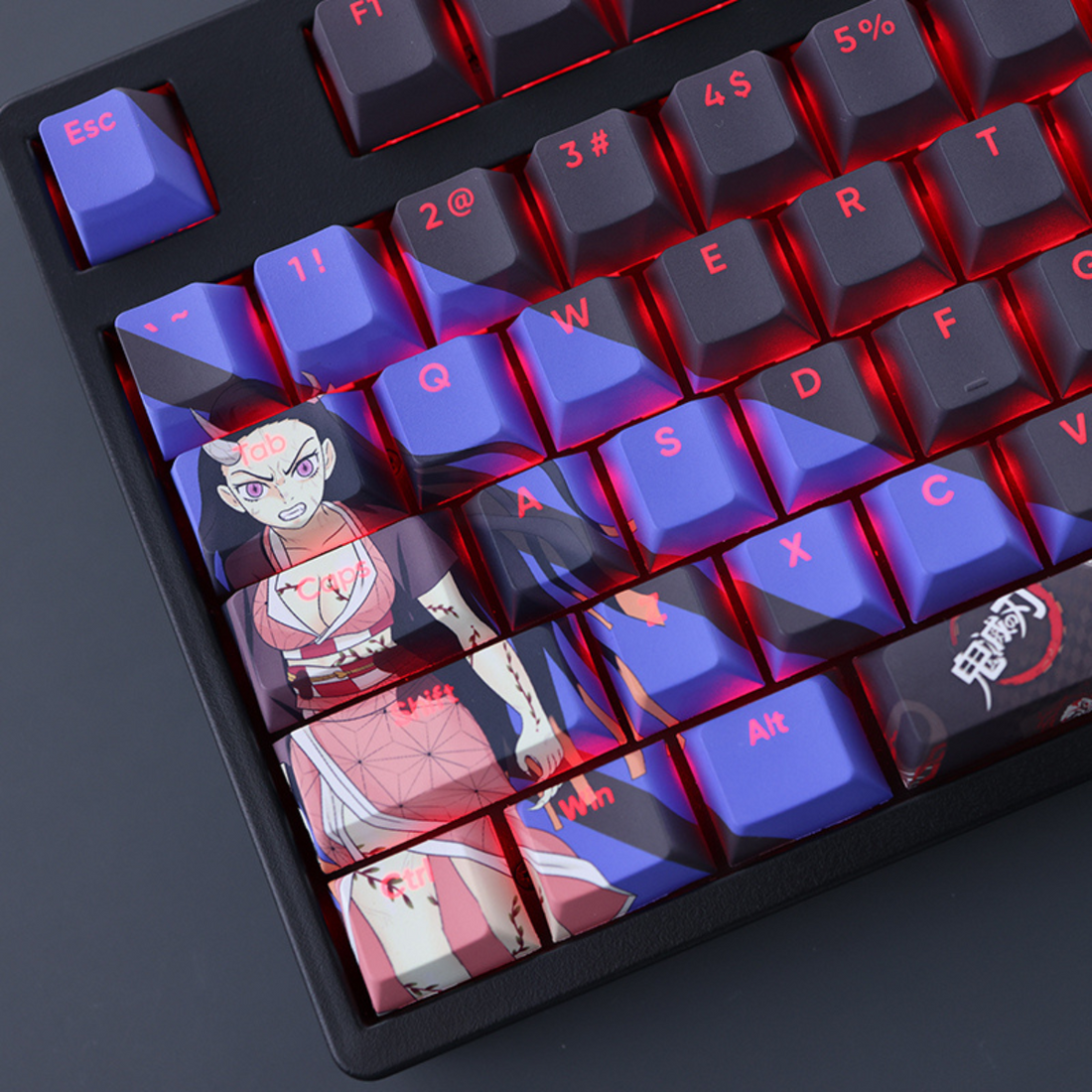 Demon Slayer Nezuko Anime Keycap Set