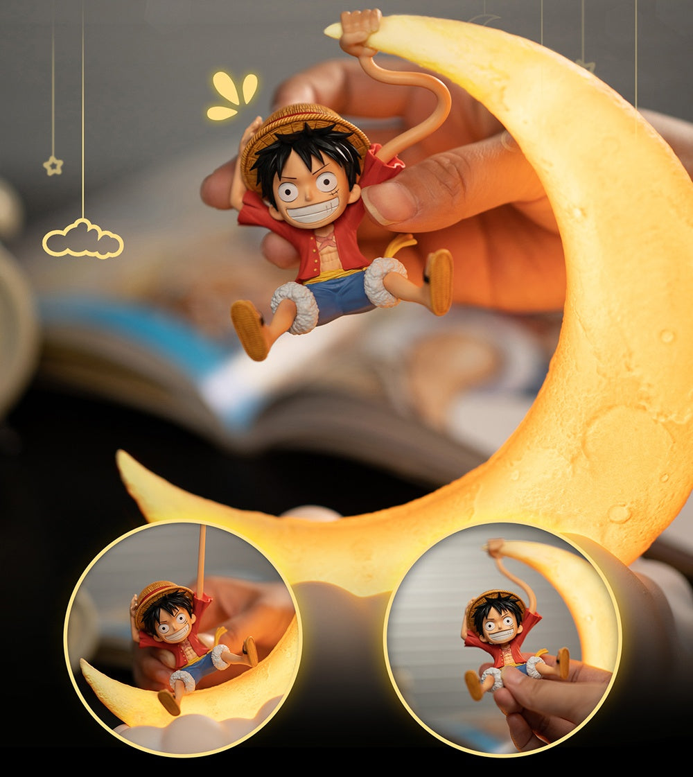 Lu.ffy Night Light – O.ne P.iece LED Lamp for Anime Fans