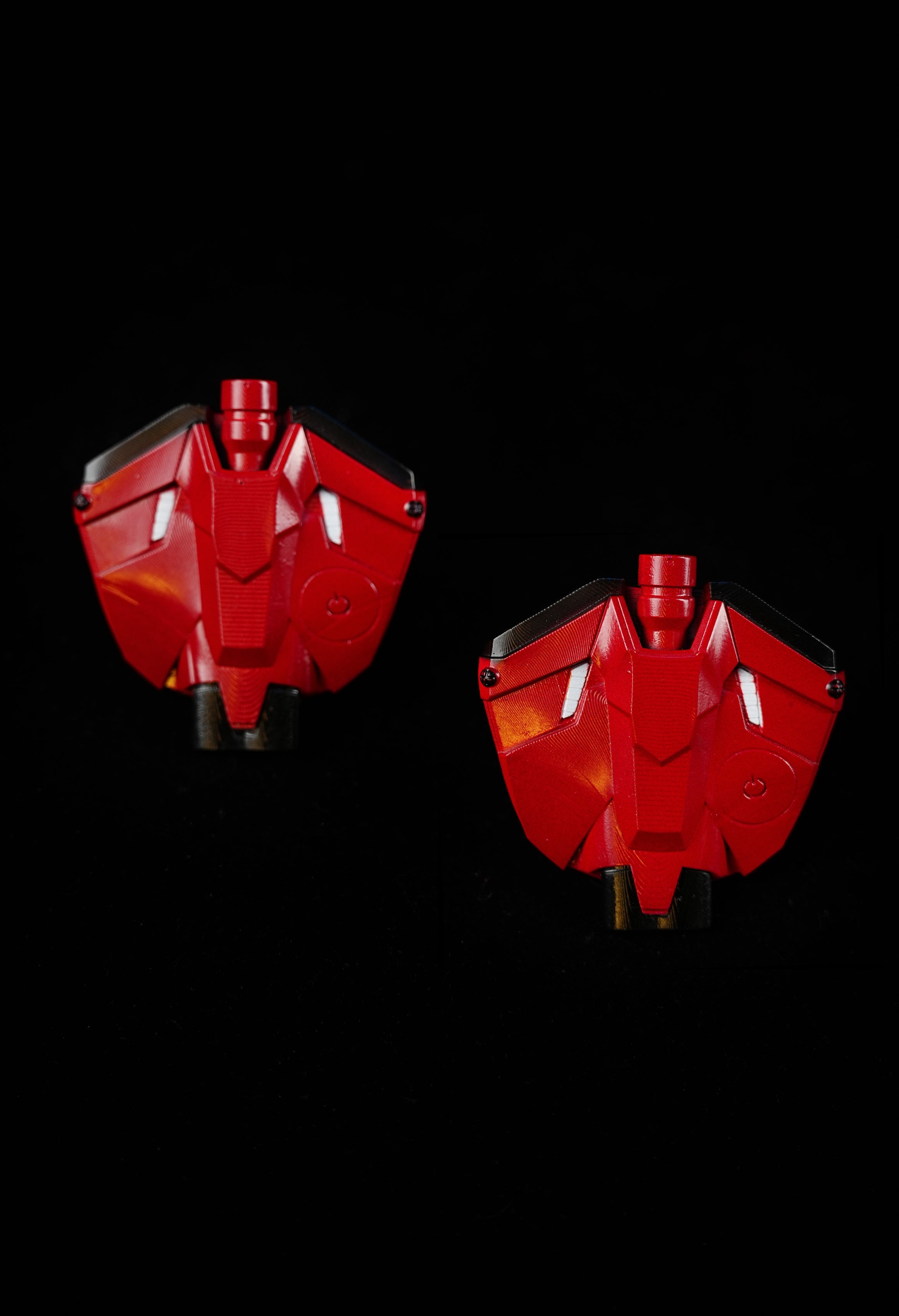 Handmade V5 Full‑Head Mask with Magnetic Lenses – Fan‑Made Marvel Prop