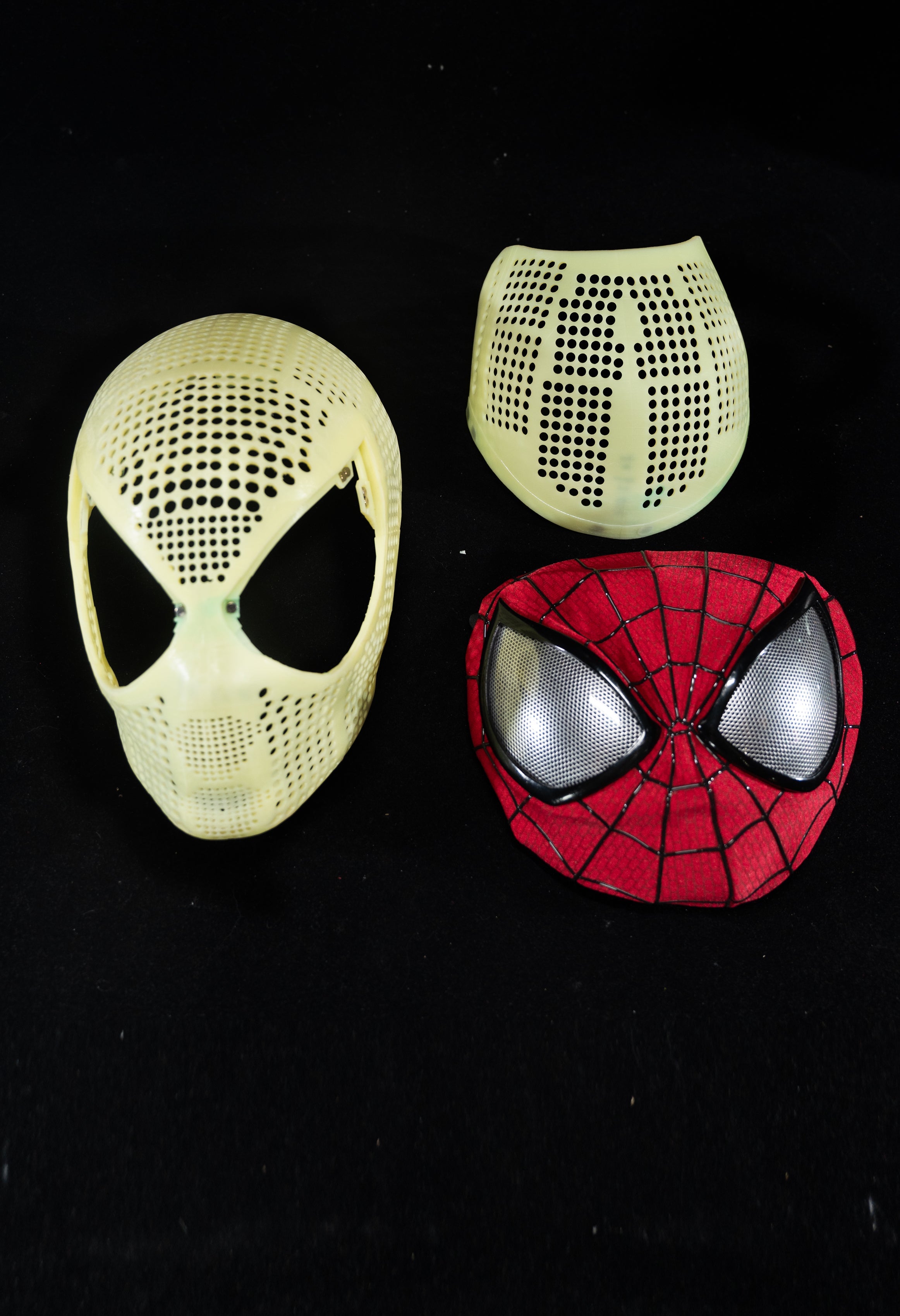 Handmade V5 Full‑Head Mask with Magnetic Lenses – Fan‑Made Marvel Prop