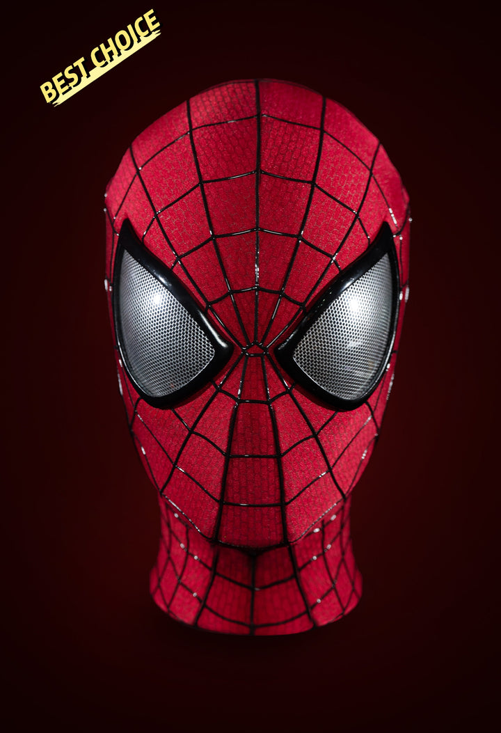 Handmade V5 Full‑Head Mask with Magnetic Lenses – Fan‑Made Marvel Prop