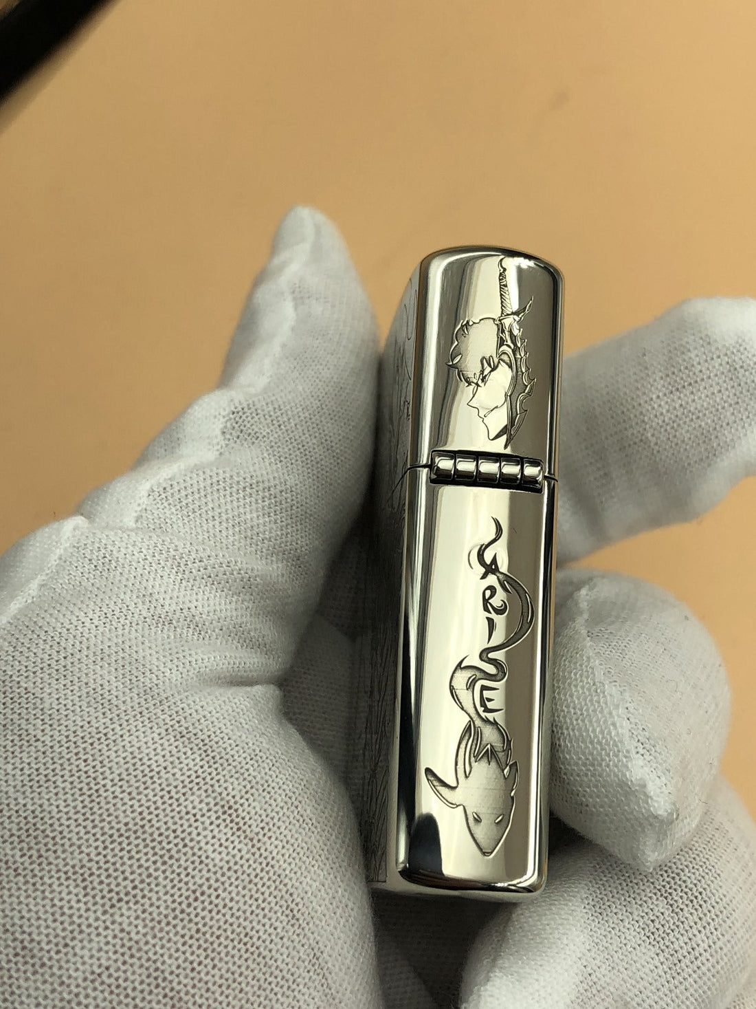 Solo Leveling Custom Lighter – Zorro | Deep Engraving, Mirror Effect