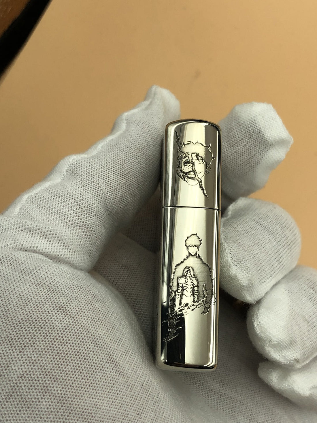 Solo Leveling Custom Lighter – Zorro | Deep Engraving, Mirror Effect