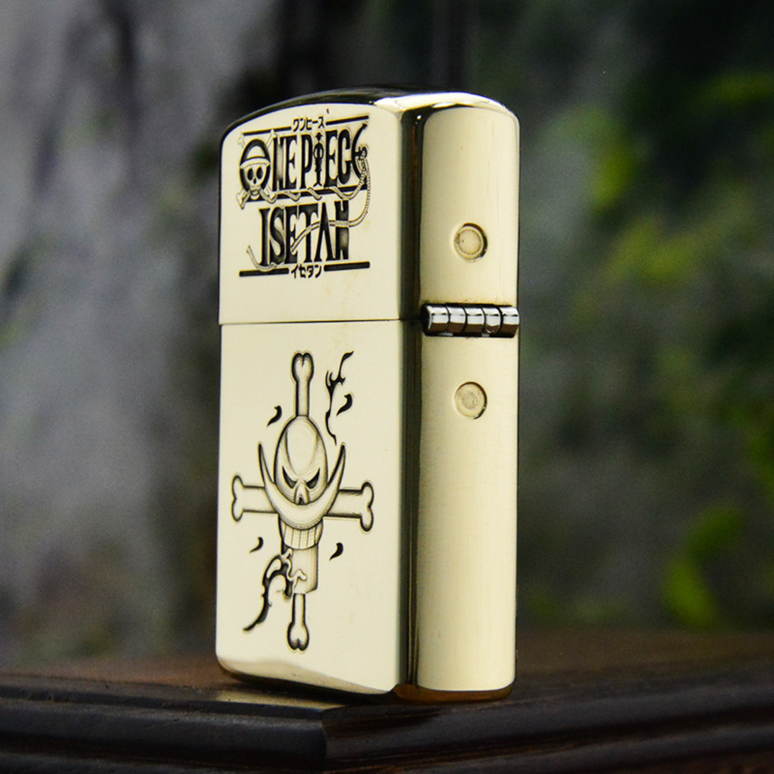 O.n.e P.i.e.c.e 3D Engraved Metal Lighter - Po.rtgas D. A.ce Collectible Gift