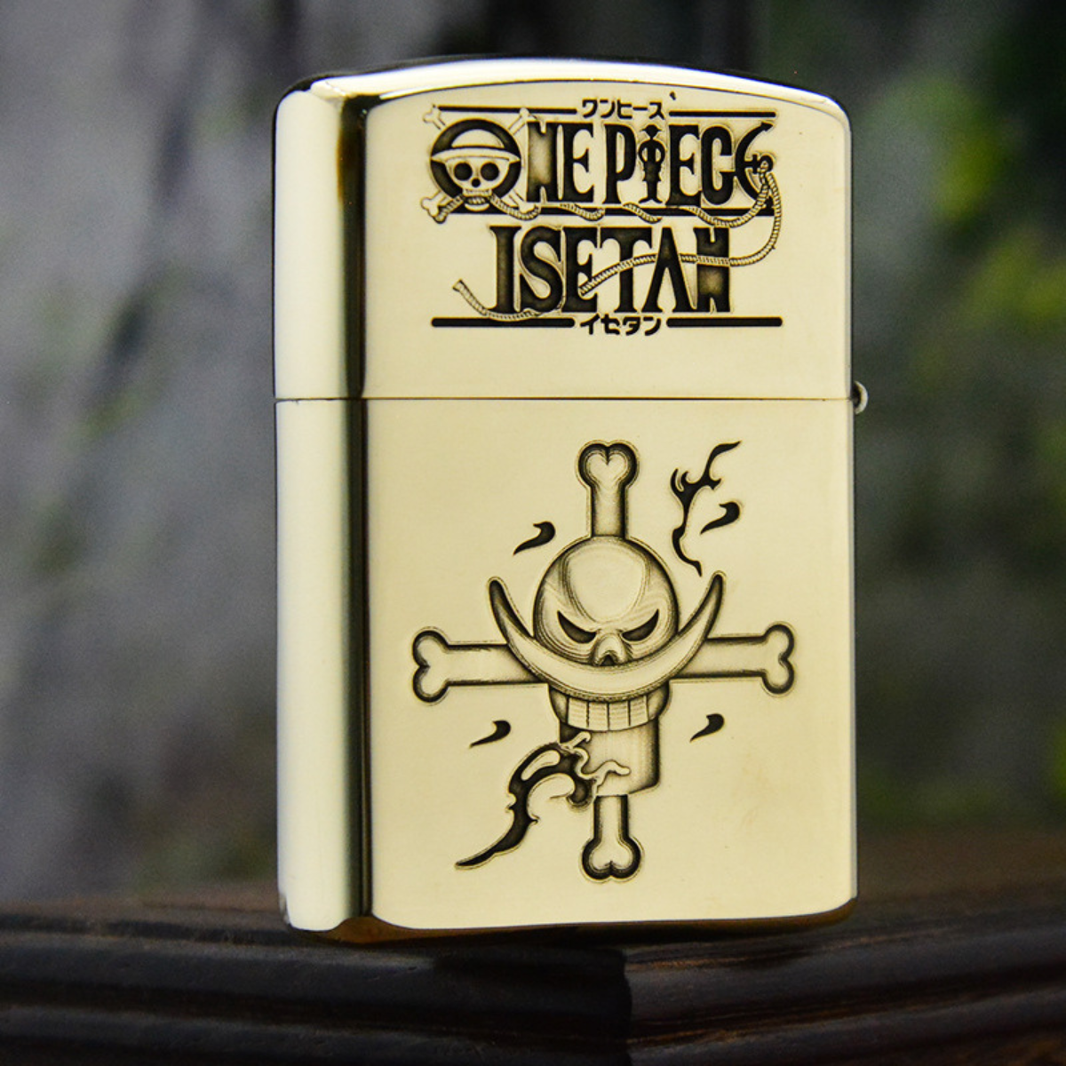 O.n.e P.i.e.c.e 3D Engraved Metal Lighter - Po.rtgas D. A.ce Collectible Gift