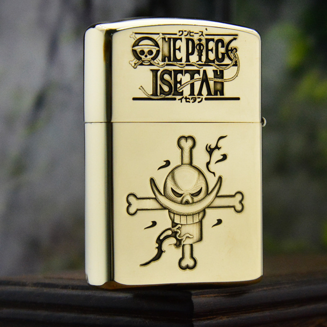 O.n.e P.i.e.c.e 3D Engraved Metal Lighter - Po.rtgas D. A.ce Collectible Gift