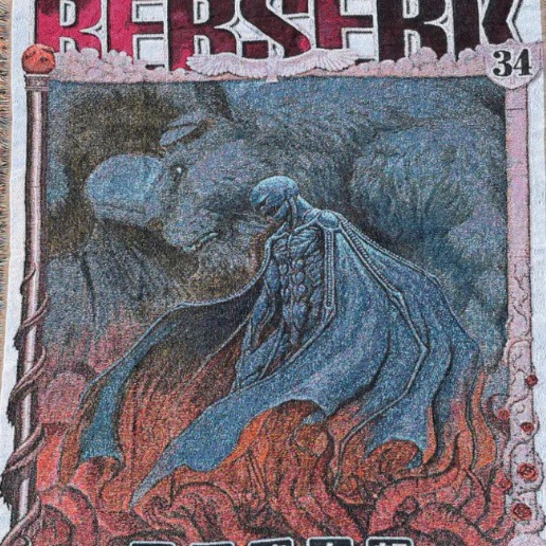 B.e.r.s.e.r.k Woven Blanket – G.u.ts, G.ri.ff.ith & More | 6 Styles