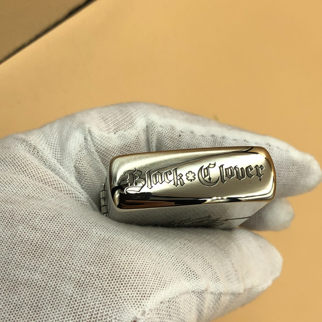 Black Clover Custom Lighter - Liebe & Asta Engraved Metal Design