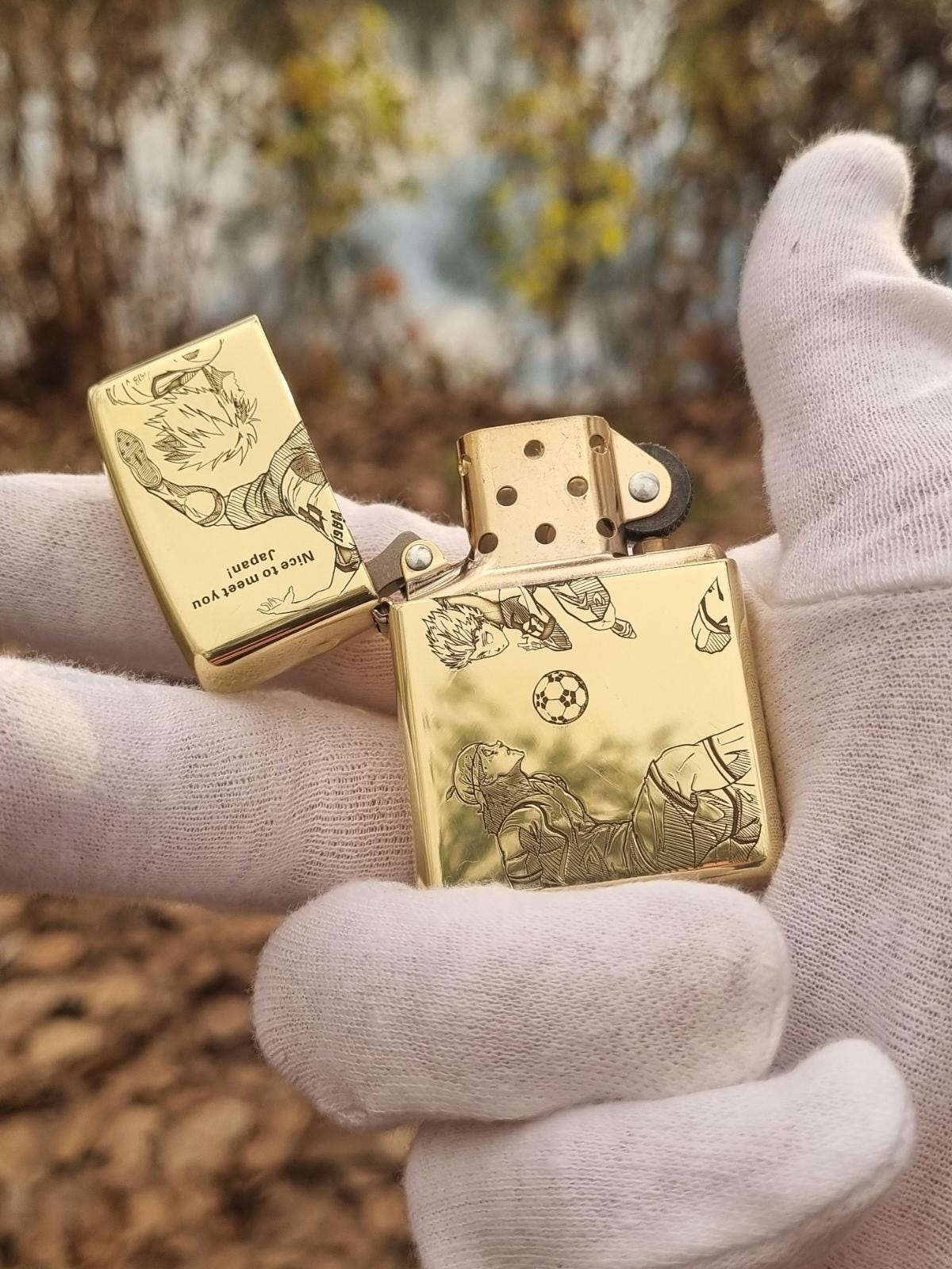 Nice To Meet You Japan, I Am Nagi Seishiro, Blue Lock Engraved Lighters – Nagi Seishiro Season 2 Scores, Anime Zippo & Zorro Collectible!