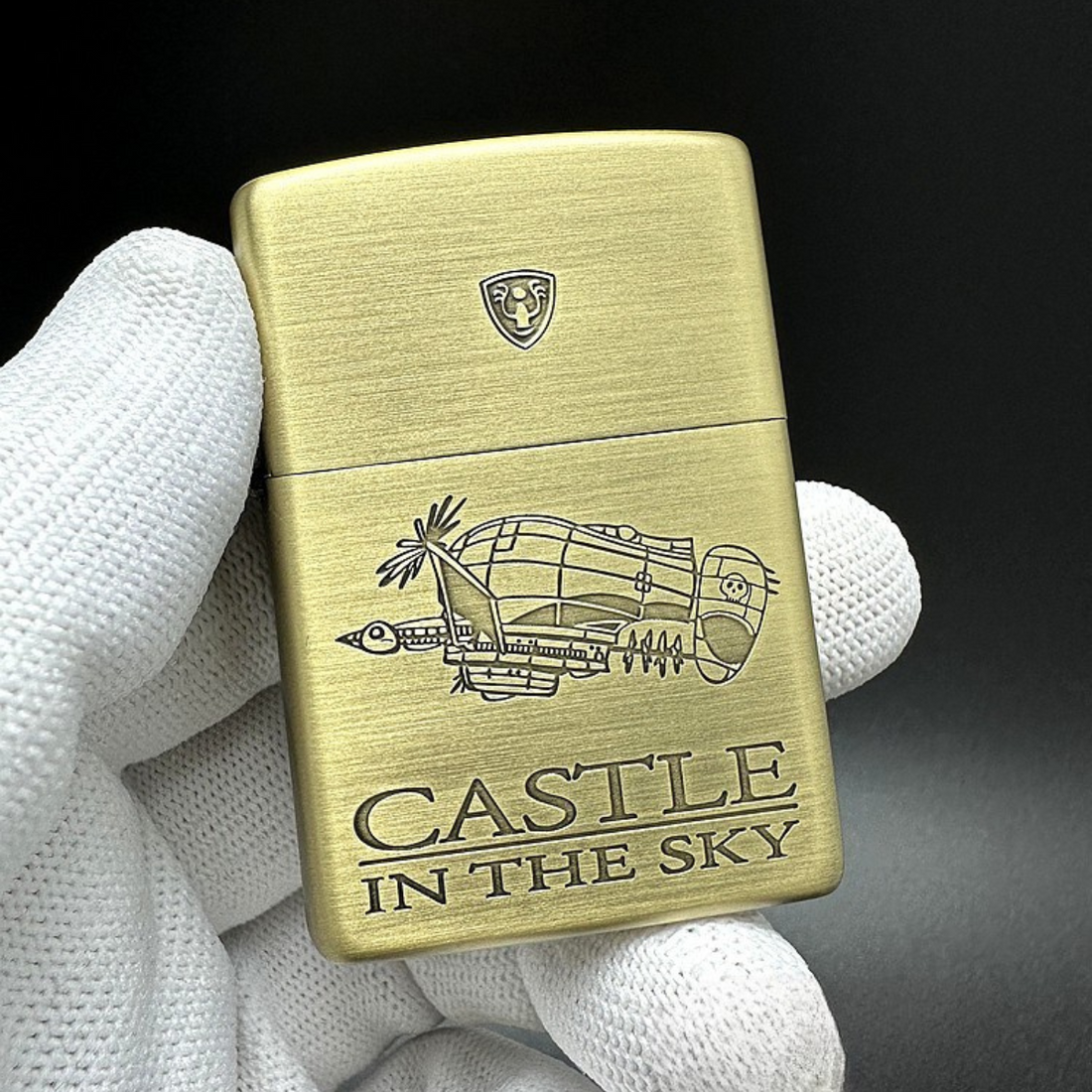 Castle in the Sky & Howl Anime | Zippo NZ-14 Brass Lighter