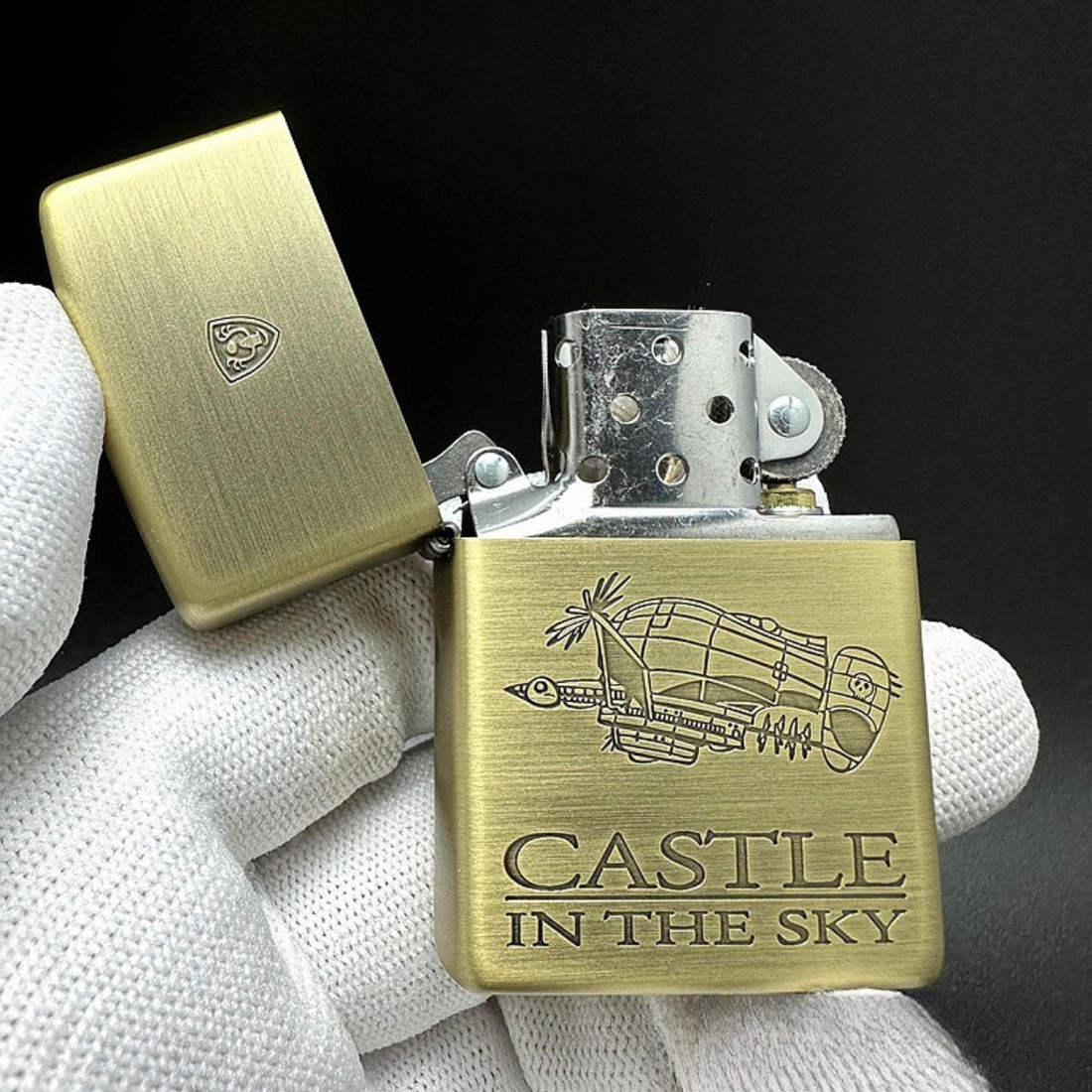 Castle in the Sky & Howl Anime | Zippo NZ-14 Brass Lighter