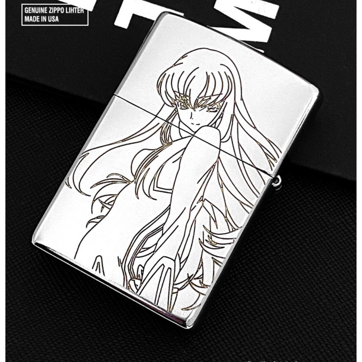 Code Geass CC Engraved Anime Zippo Lighter Limited Edition