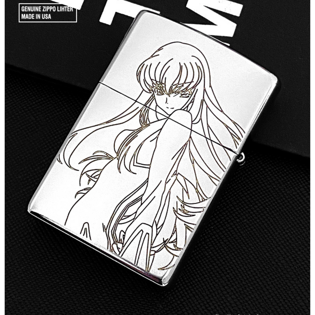 Code Geass CC Engraved Anime Zippo Lighter Limited Edition