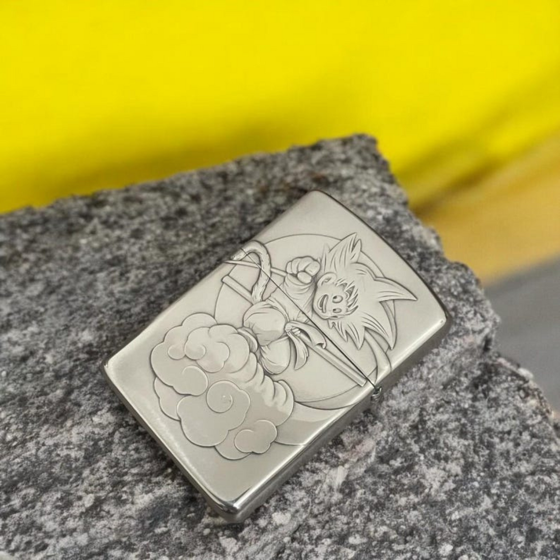 Go.ku Drag.on B.a.ll with Dragon Design - Zorro 3D Relief Metal Lighter