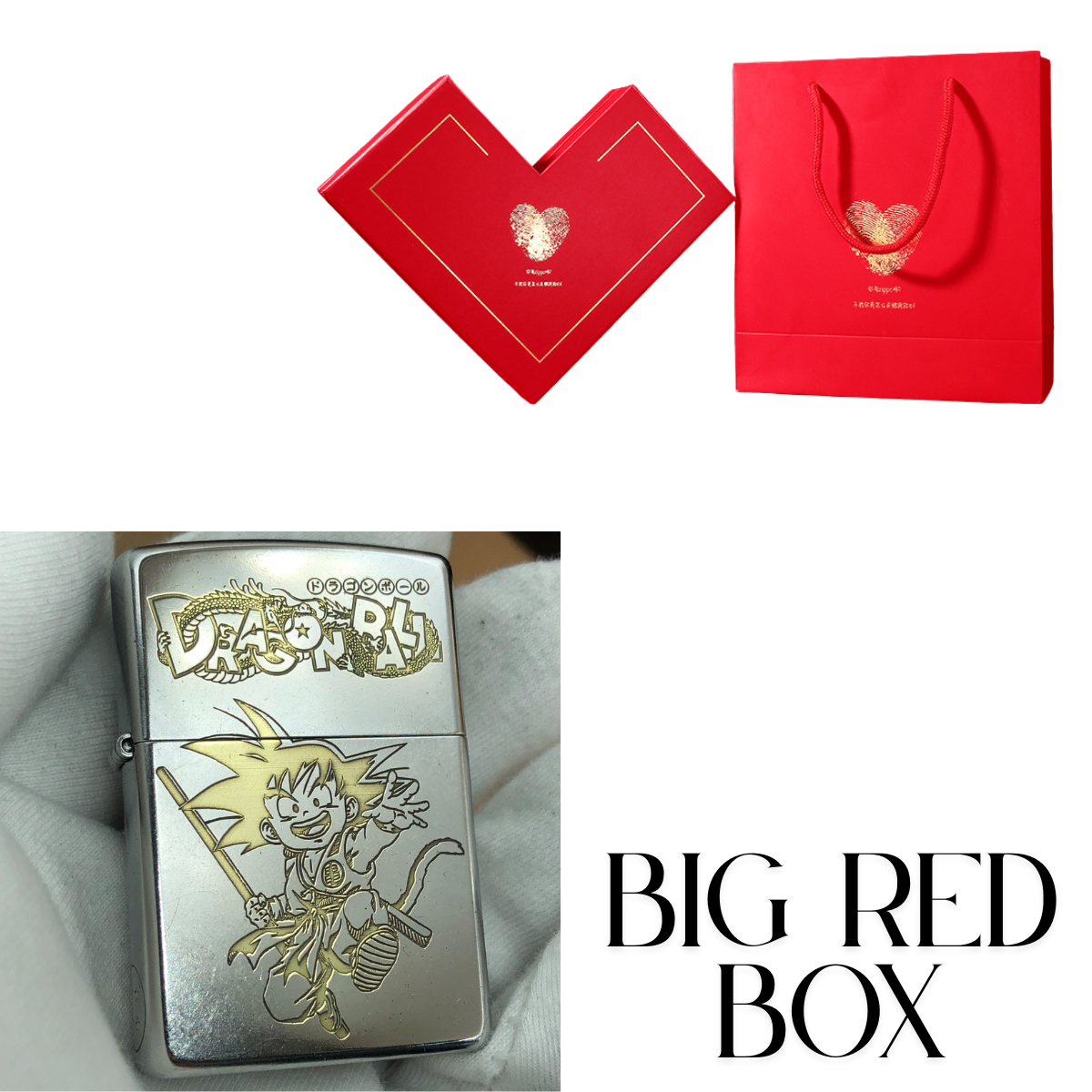 D.r.a.g.o.n B.a.l.l Zippo Lighter Classic Street Chrome – Deep Engraved Kid G.o.k.u Design