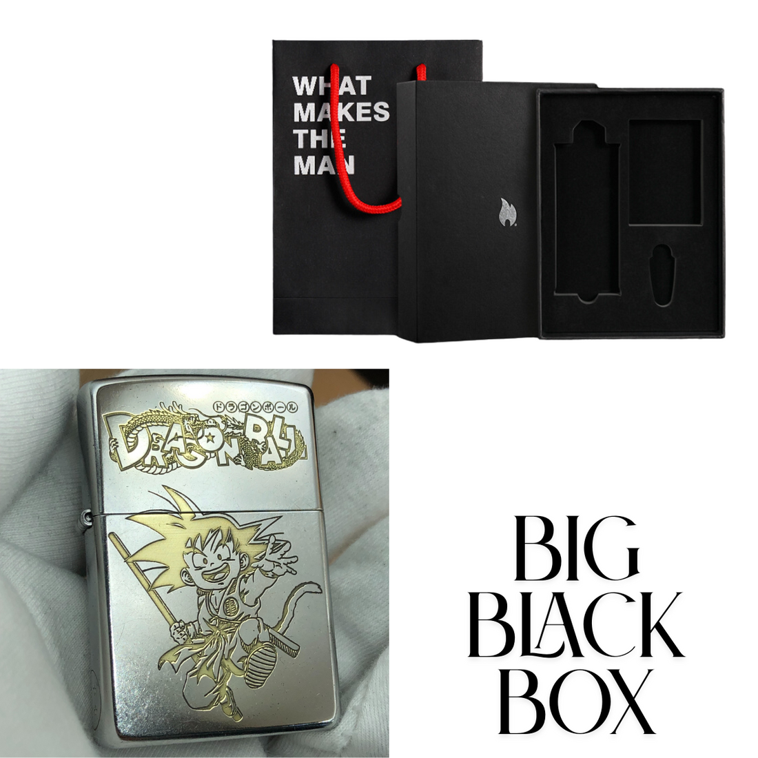 D.r.a.g.o.n B.a.l.l Zippo Lighter Classic Street Chrome – Deep Engraved Kid G.o.k.u Design
