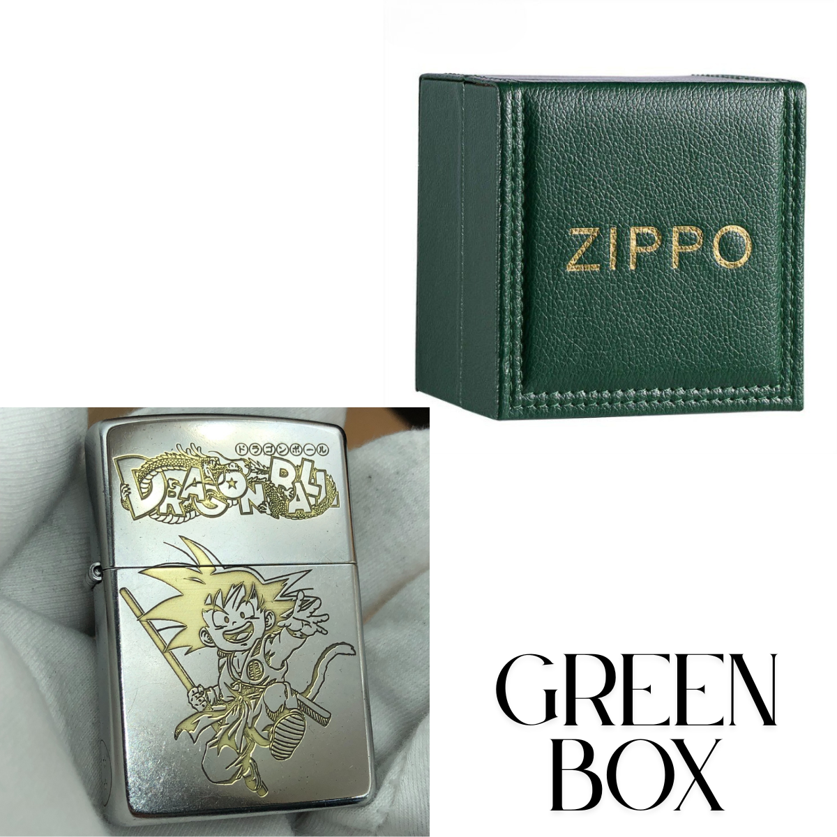 D.r.a.g.o.n B.a.l.l Zippo Lighter Classic Street Chrome – Deep Engraved Kid G.o.k.u Design
