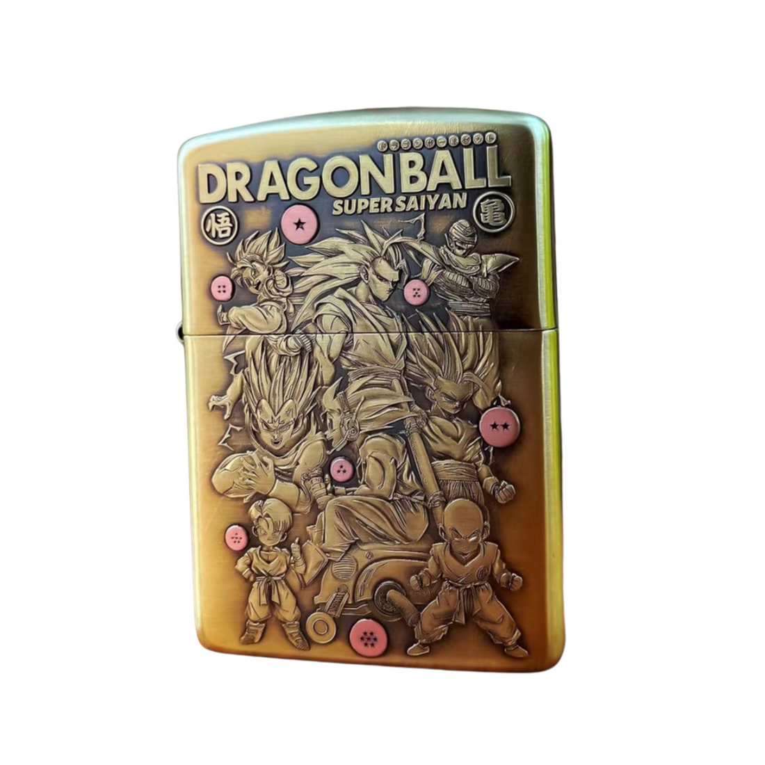 Dragon Ball 3D Relief Zippo Lighter - Collectible Anime Design for Fans