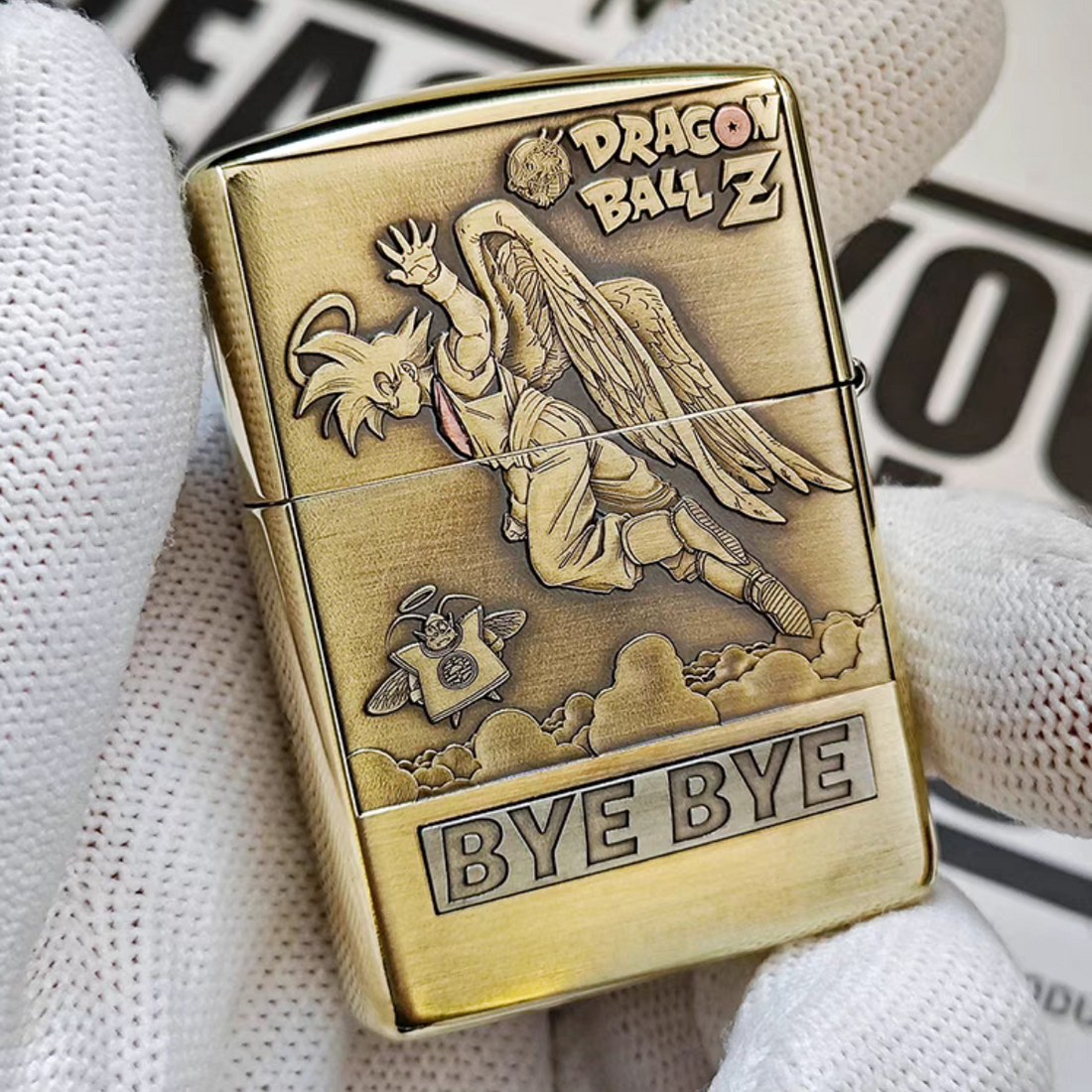 Dragon Ball 3D Relief Zippo Lighter - Collectible Anime Design for Fans