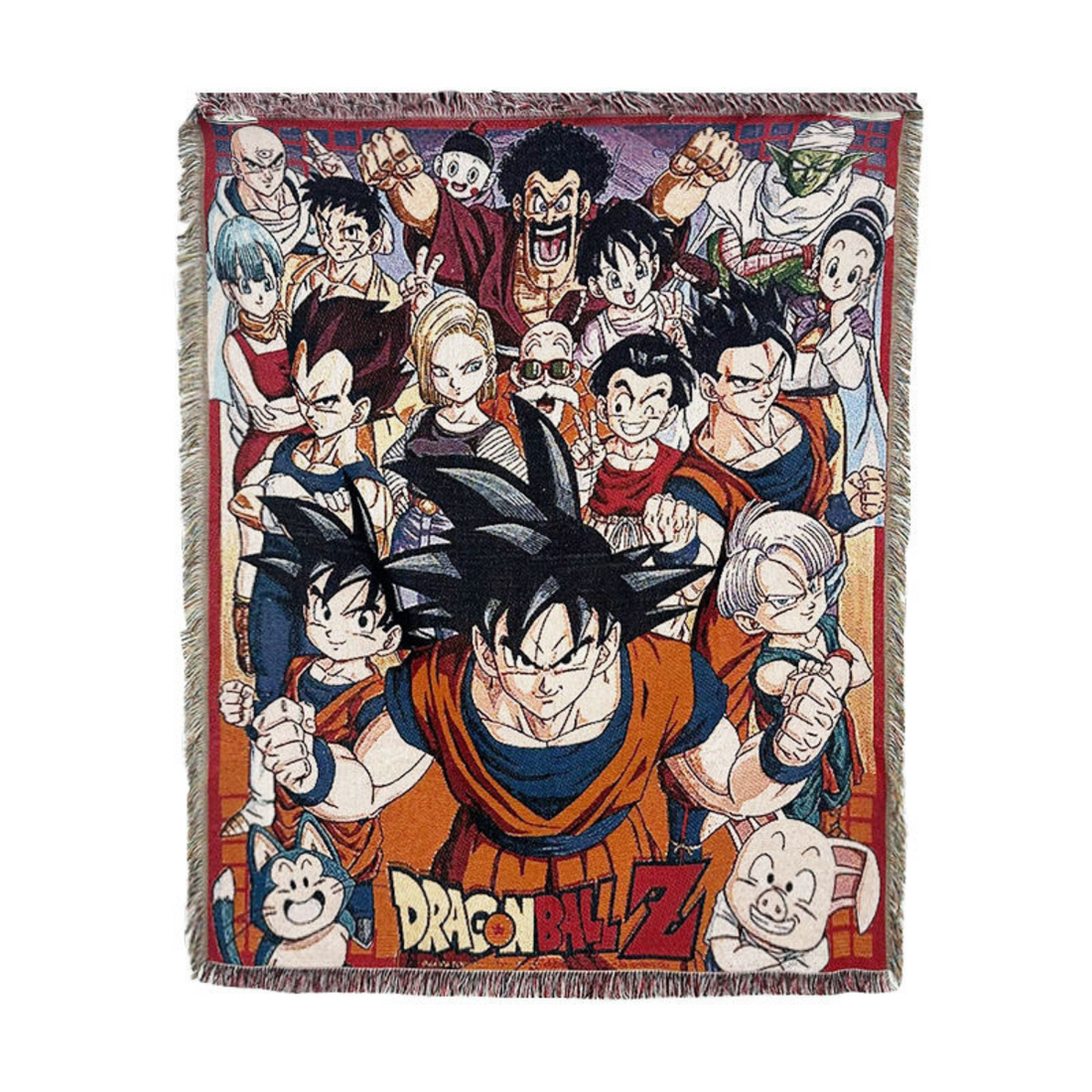 D.r.a.g.o.n B.a.l.l Woven Blanket – Cozy Sofa or Bed Cover