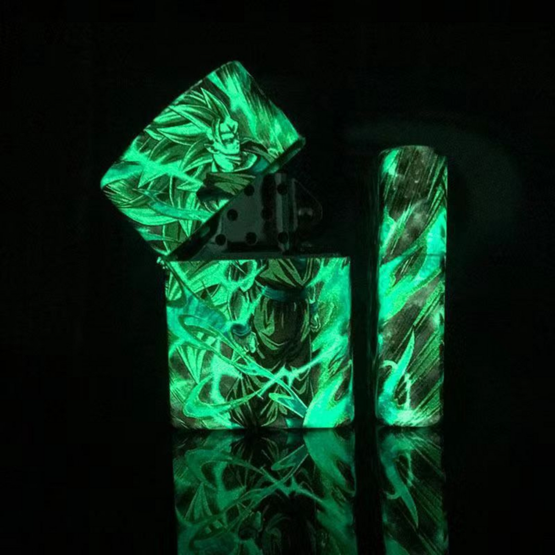 Su.p.er Sa.iy.an lighter glow in dark ZORRO 902 color print