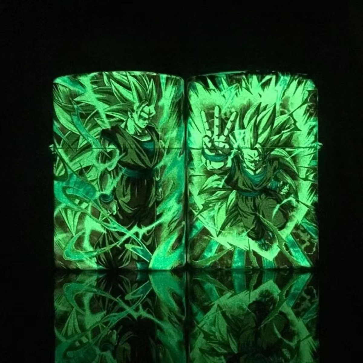 Su.p.er Sa.iy.an lighter glow in dark ZORRO 902 color print