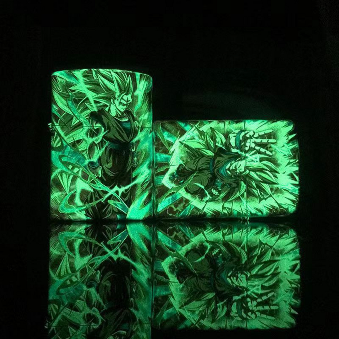 Su.p.er Sa.iy.an lighter glow in dark ZORRO 902 color print