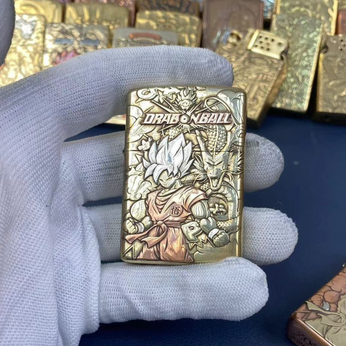 Handcrafted Dra.g.on B.a.ll Anime Lighter - Go.ku Design, Perfect Gift