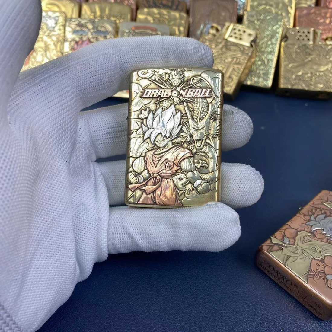 Handcrafted Dra.g.on B.a.ll Anime Lighter - Go.ku Design, Perfect Gift