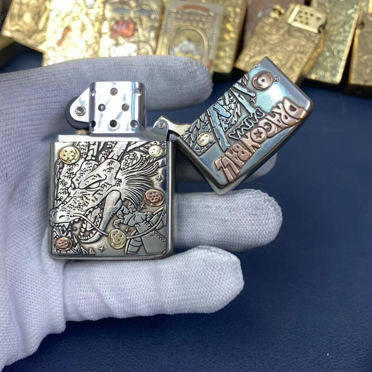Handcrafted Dra.g.on B.a.ll Anime Lighter - Go.ku Design, Perfect Gift
