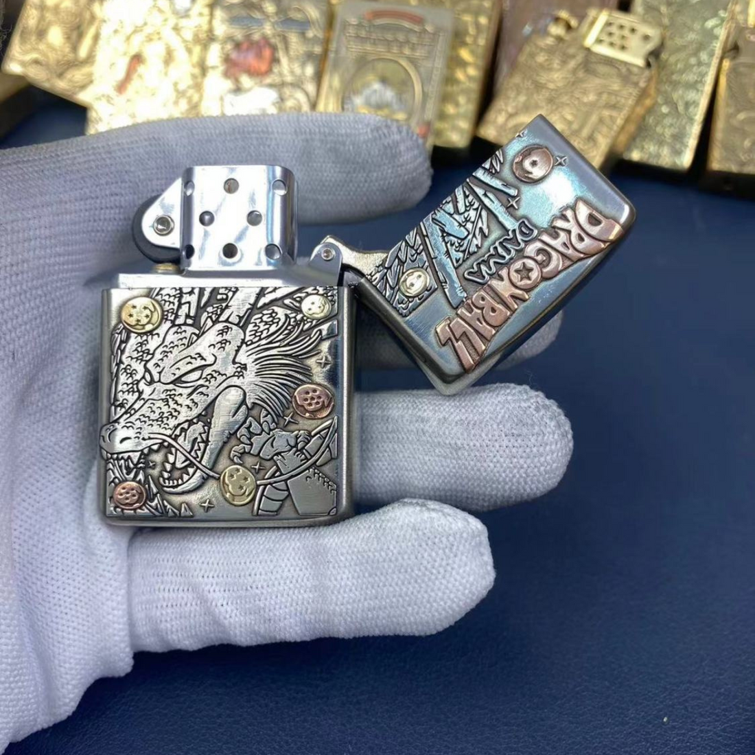 Handcrafted Dra.g.on B.a.ll Anime Lighter - Go.ku Design, Perfect Gift