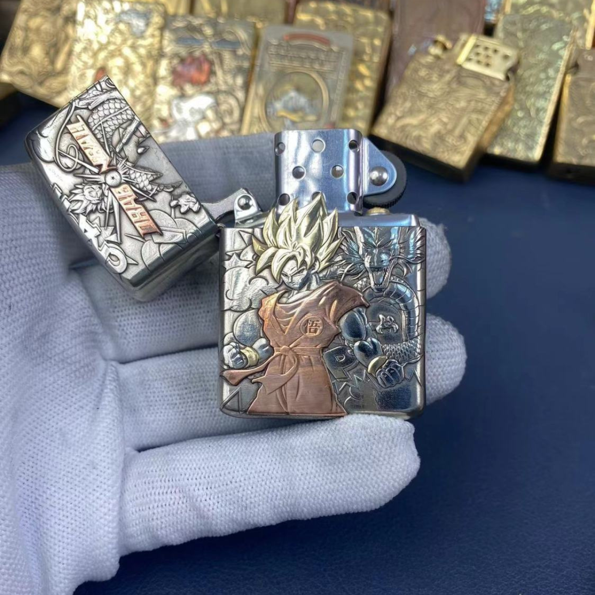 Handcrafted Dra.g.on B.a.ll Anime Lighter - Go.ku Design, Perfect Gift