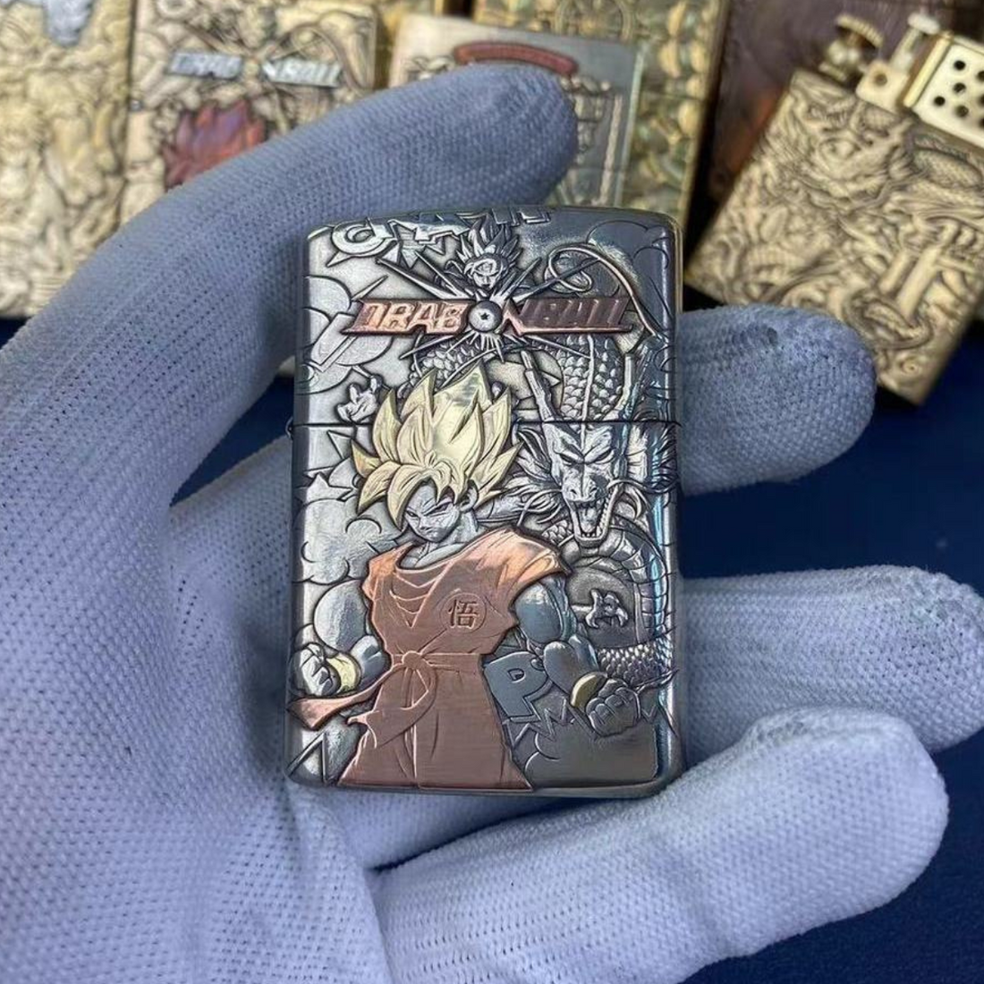 Handcrafted Dra.g.on B.a.ll Anime Lighter - Go.ku Design, Perfect Gift