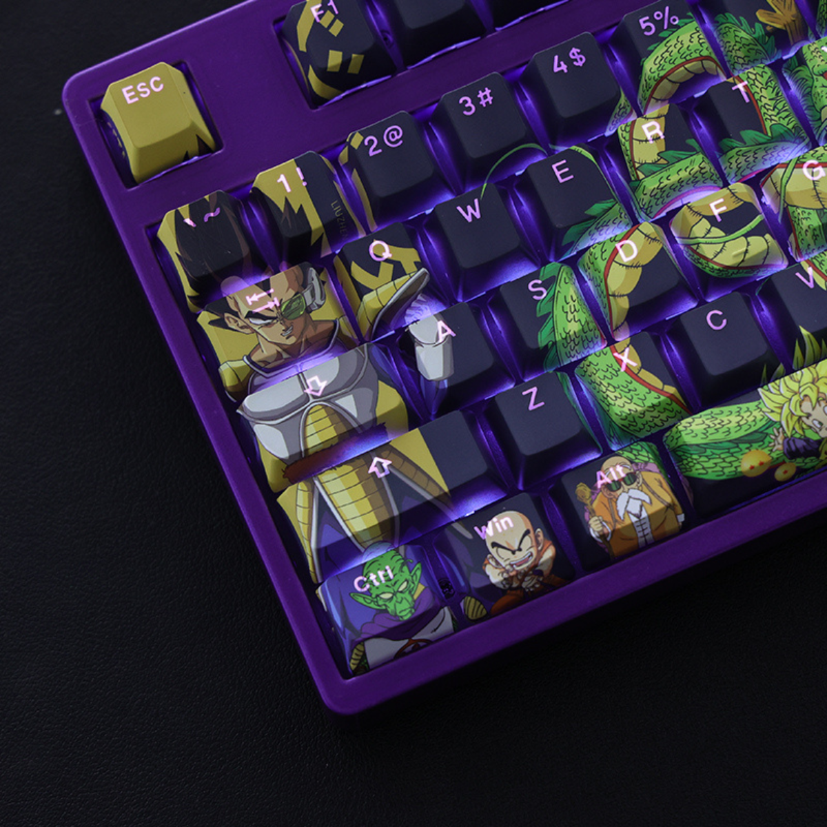 D.r.a.g.o.n B.a.l.l Keycap Set – Custom Anime Keycaps for Mechanical Keyboards